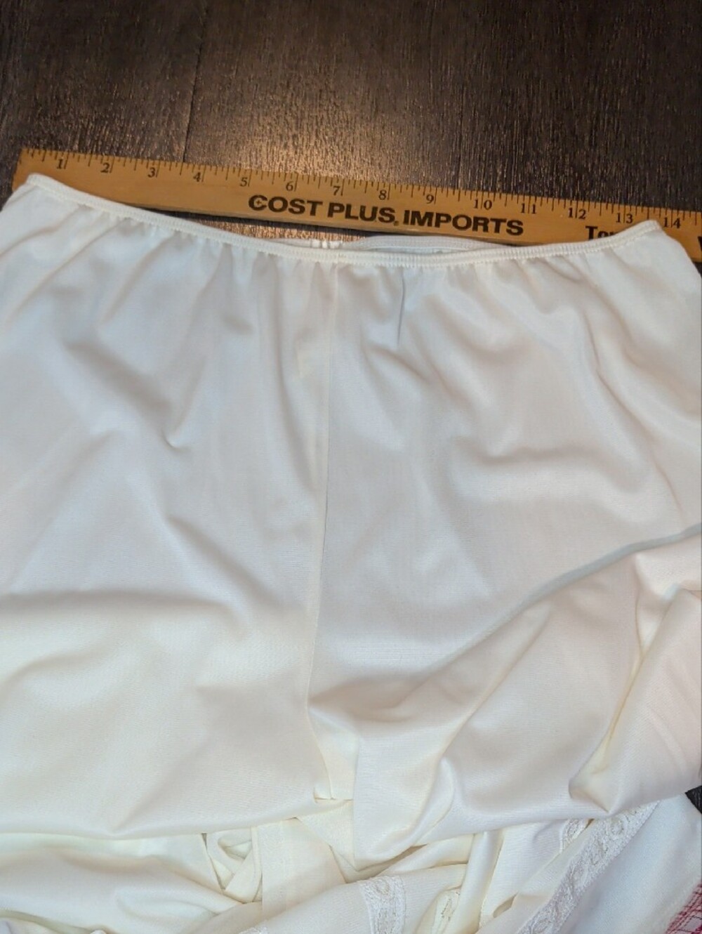 Vintage 60s Sears Ivory Pantaloons Bloomer Pants Lace Trim SZ Large MCM - Picture 10 of 11